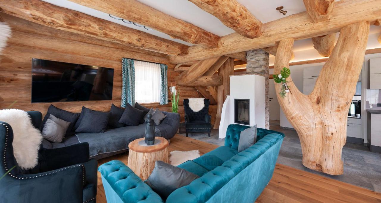 Das Blockhaus Gosau Buitenkant foto