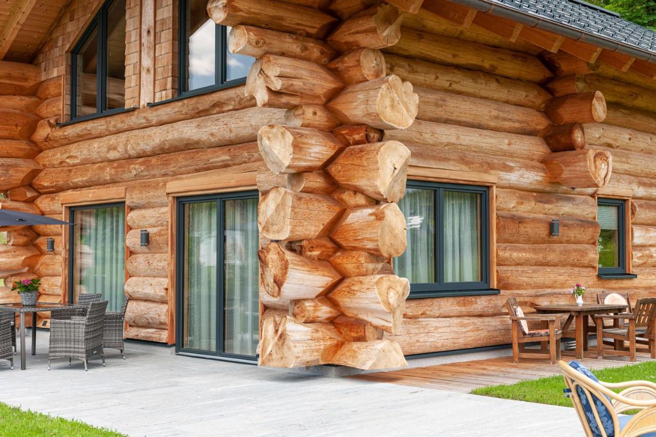 Das Blockhaus Gosau Buitenkant foto