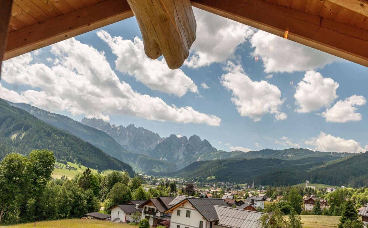 Das Blockhaus Gosau Buitenkant foto
