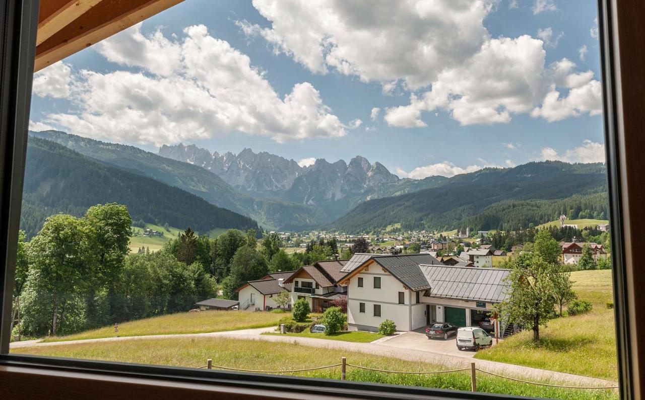 Das Blockhaus Gosau Buitenkant foto