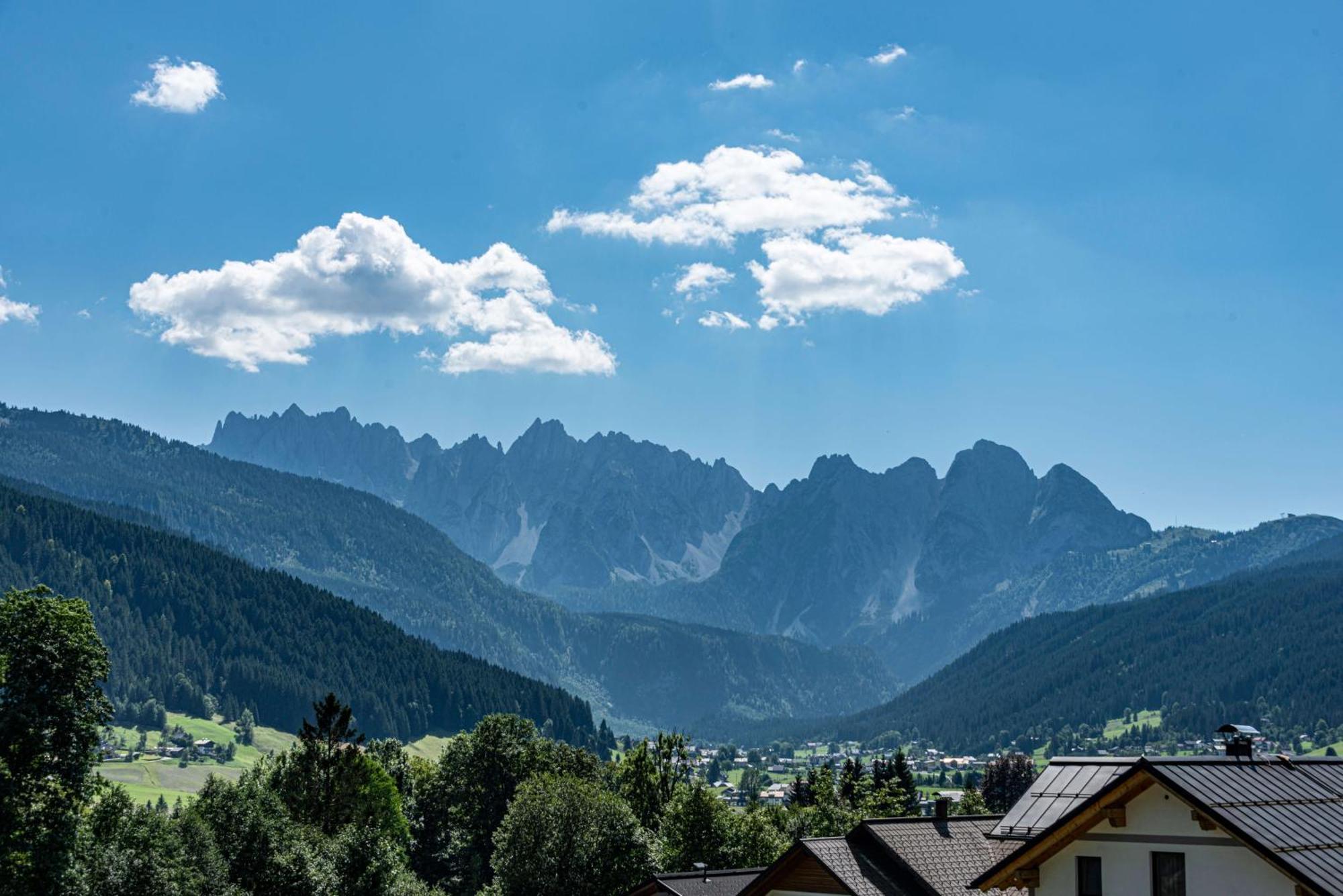 Das Blockhaus Gosau Buitenkant foto